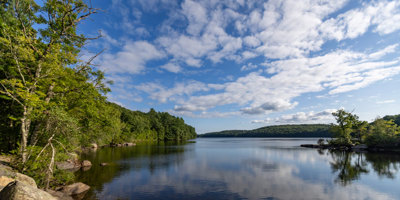 A summer view of Lake Shenipsit