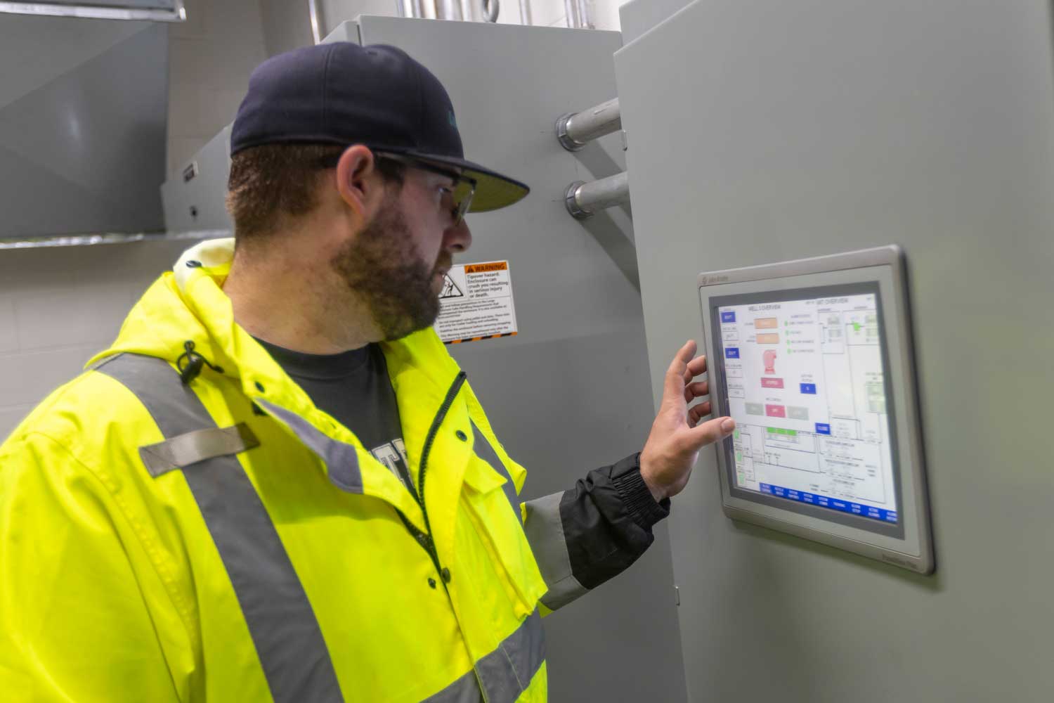 The new Heritage Village drinking water treatment facility